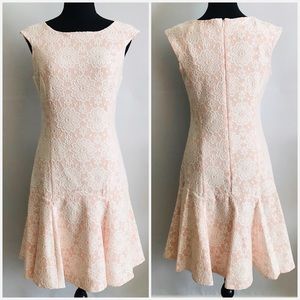 NWT-NANETTE LEPORE BLUSH BELLA DONNA LACE DRESS